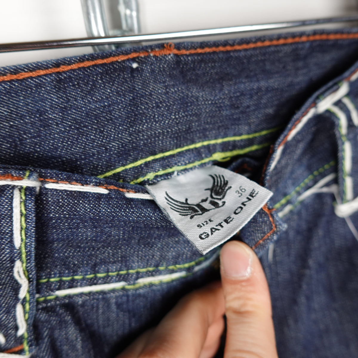 Y2K Gate One Baggy Denim Pants - Size 36