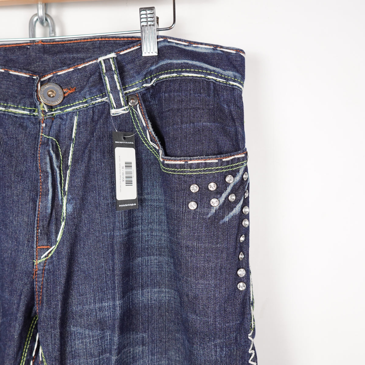 Y2K Gate One Baggy Denim Pants - Size 36