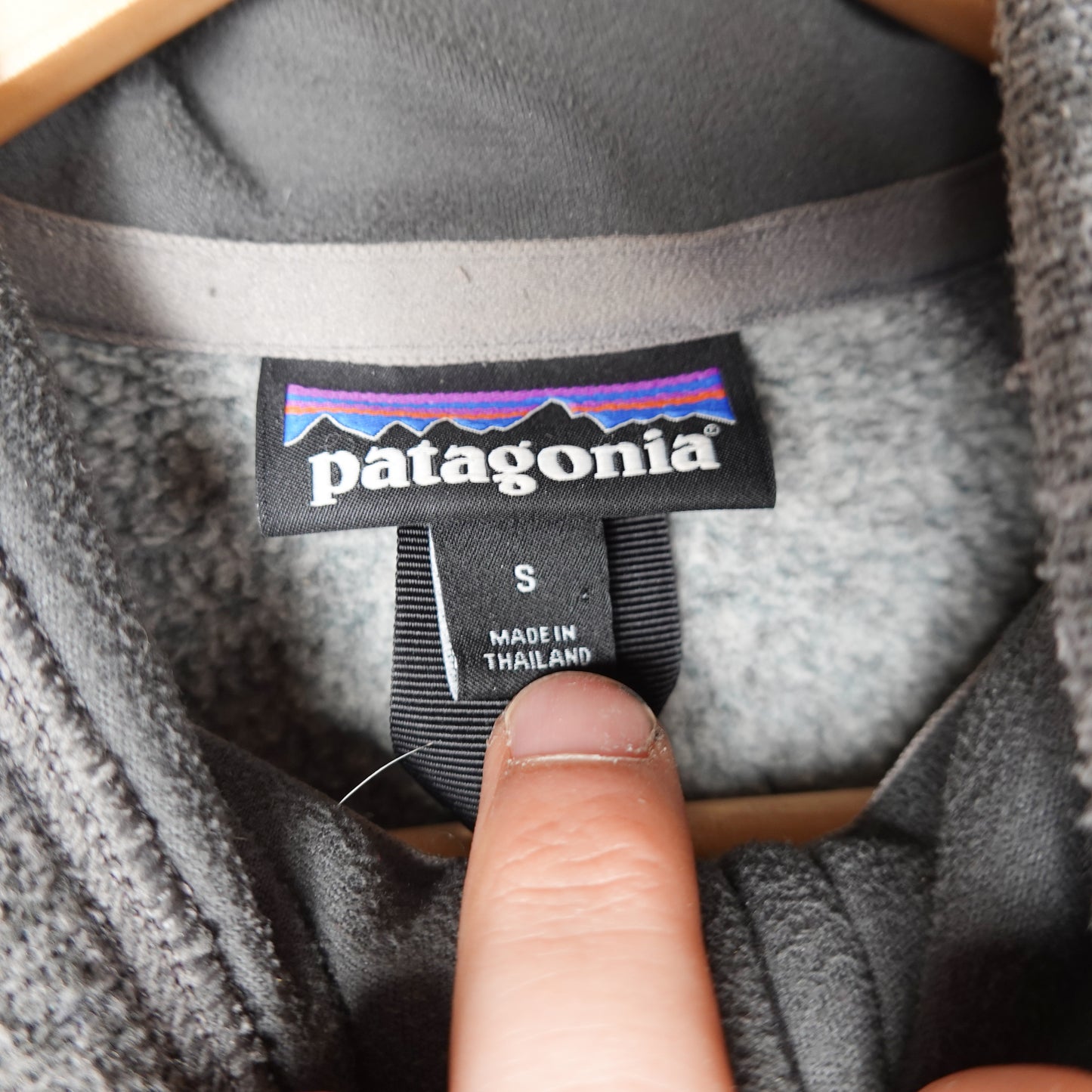 Patagonia 1/4 Zip Two Tone Fleece - Size S