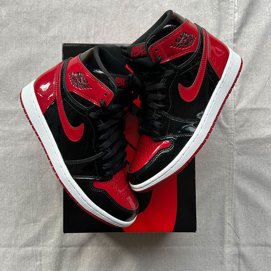 Jordan 1 'Patent Bred' - Size 7Y