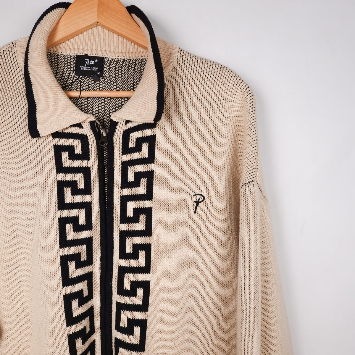 Patta Knit Zip Up - Size M