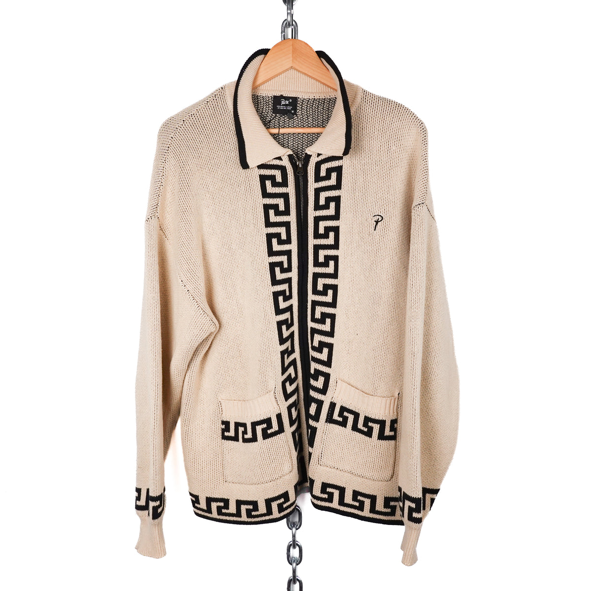 Patta Knit Zip Up - Size M