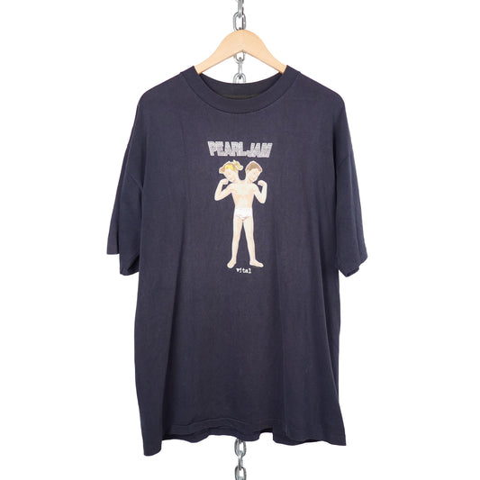 Vintage Pearl Jam Vital Circulation Tour Tee - Size XL