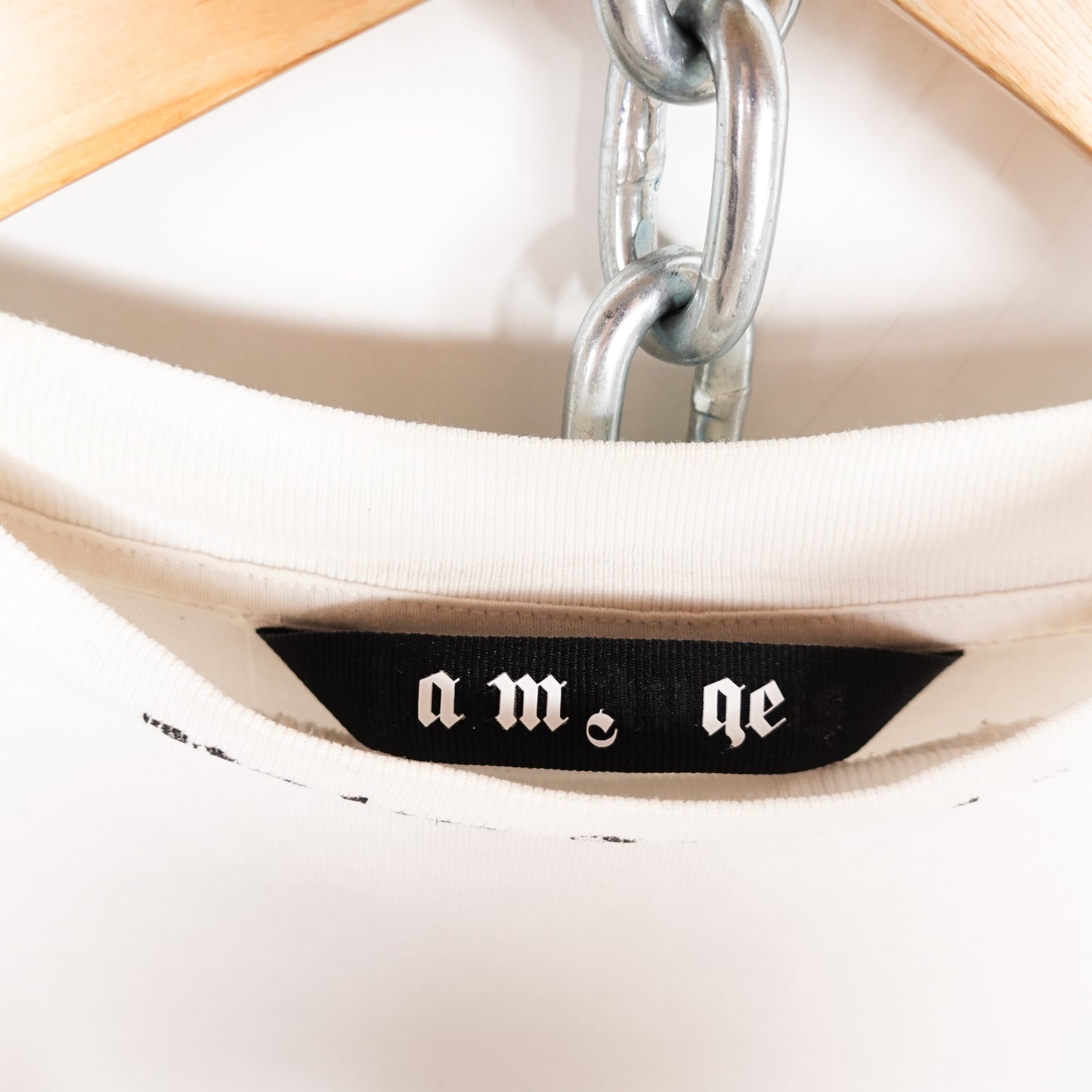 Palm Angels White Longsleeve Tee - Size M