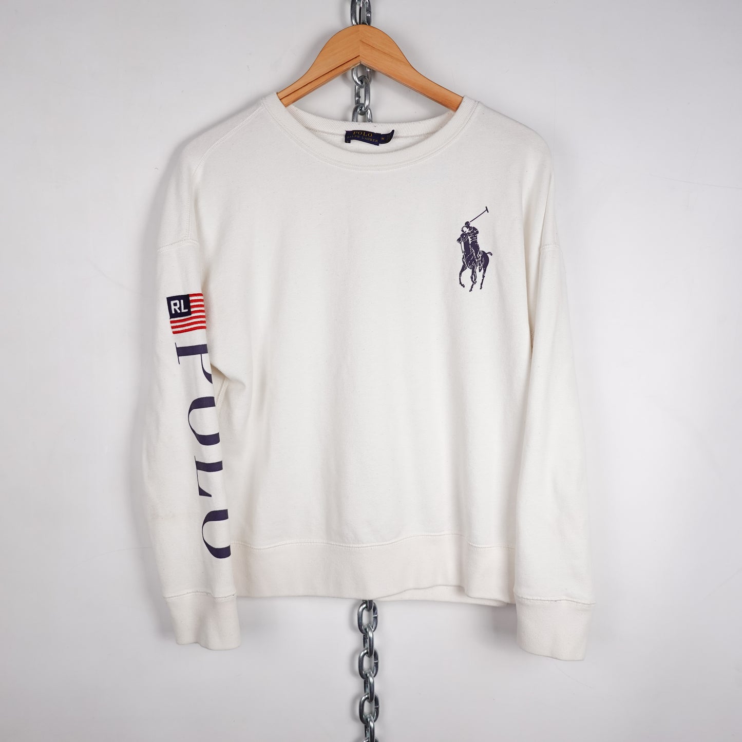 Polo RL USA Crewneck - Fits S
