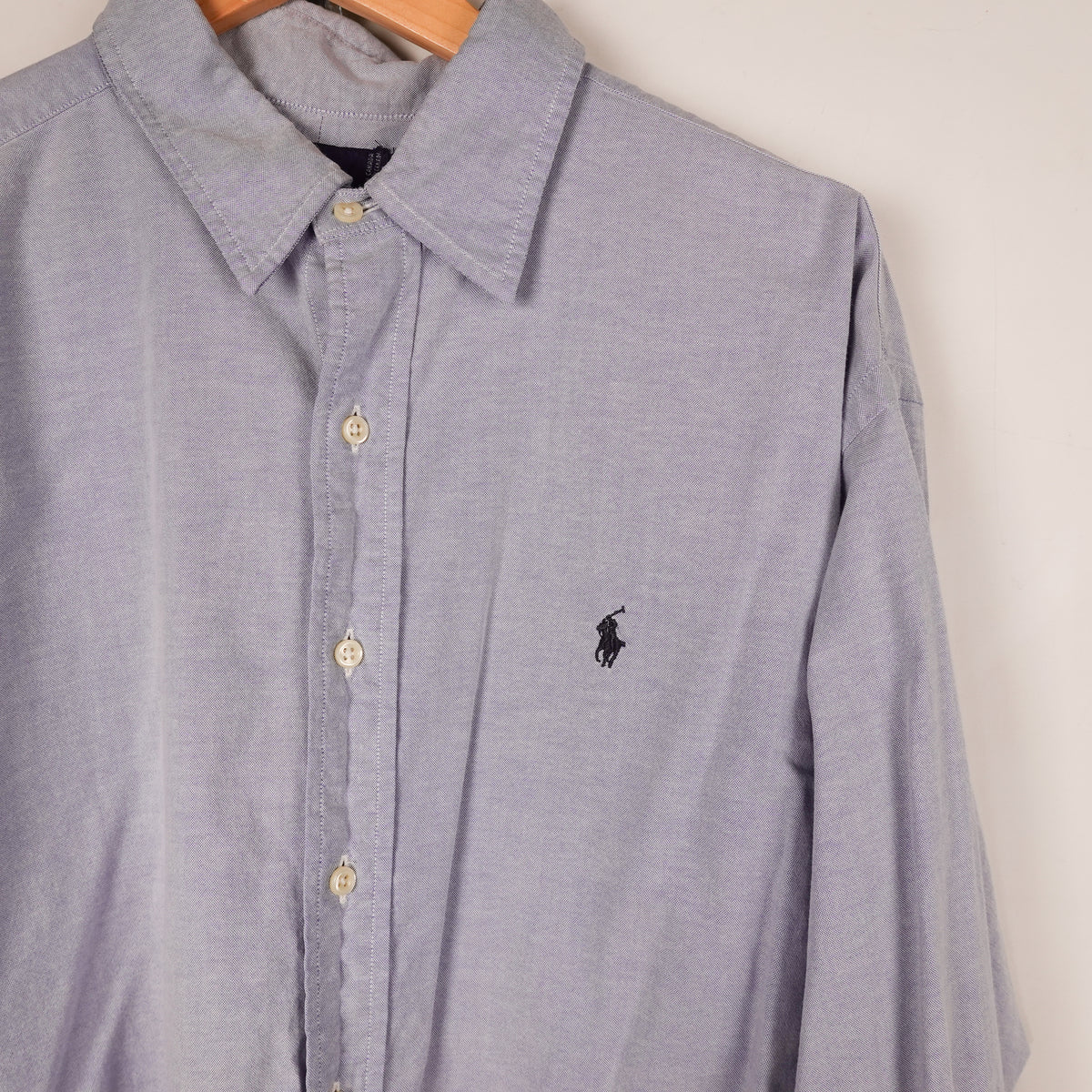 Polo RL Blue Button Up - Size XL