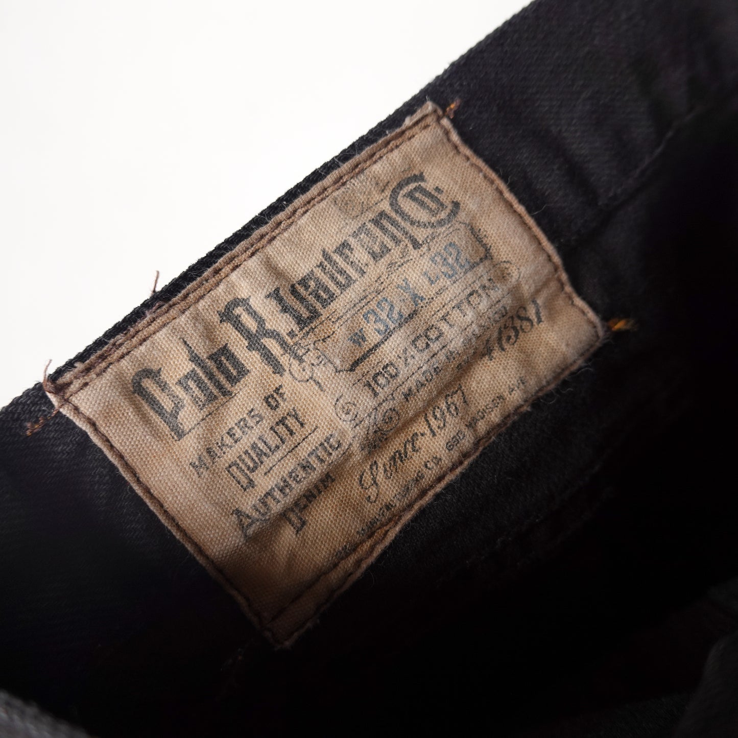 2011 Polo RL Black Pant - Size 32