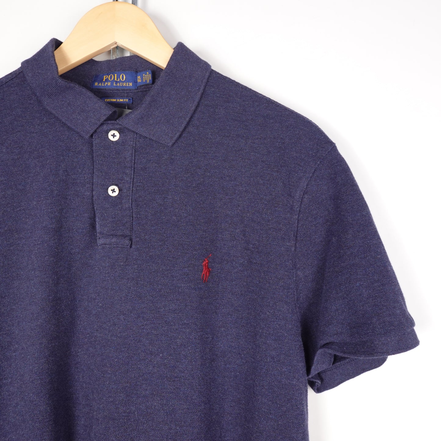 Polo RL Navy Polo Shirt - Size XL