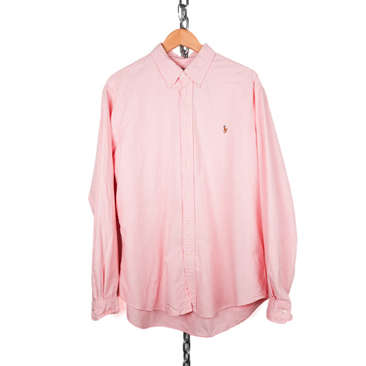 Polo RL Pink Button Up - Size XL