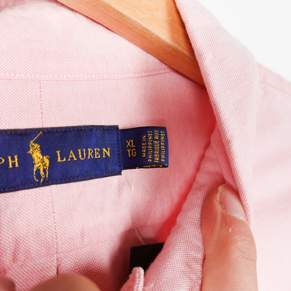 Polo RL Pink Button Up - Size XL
