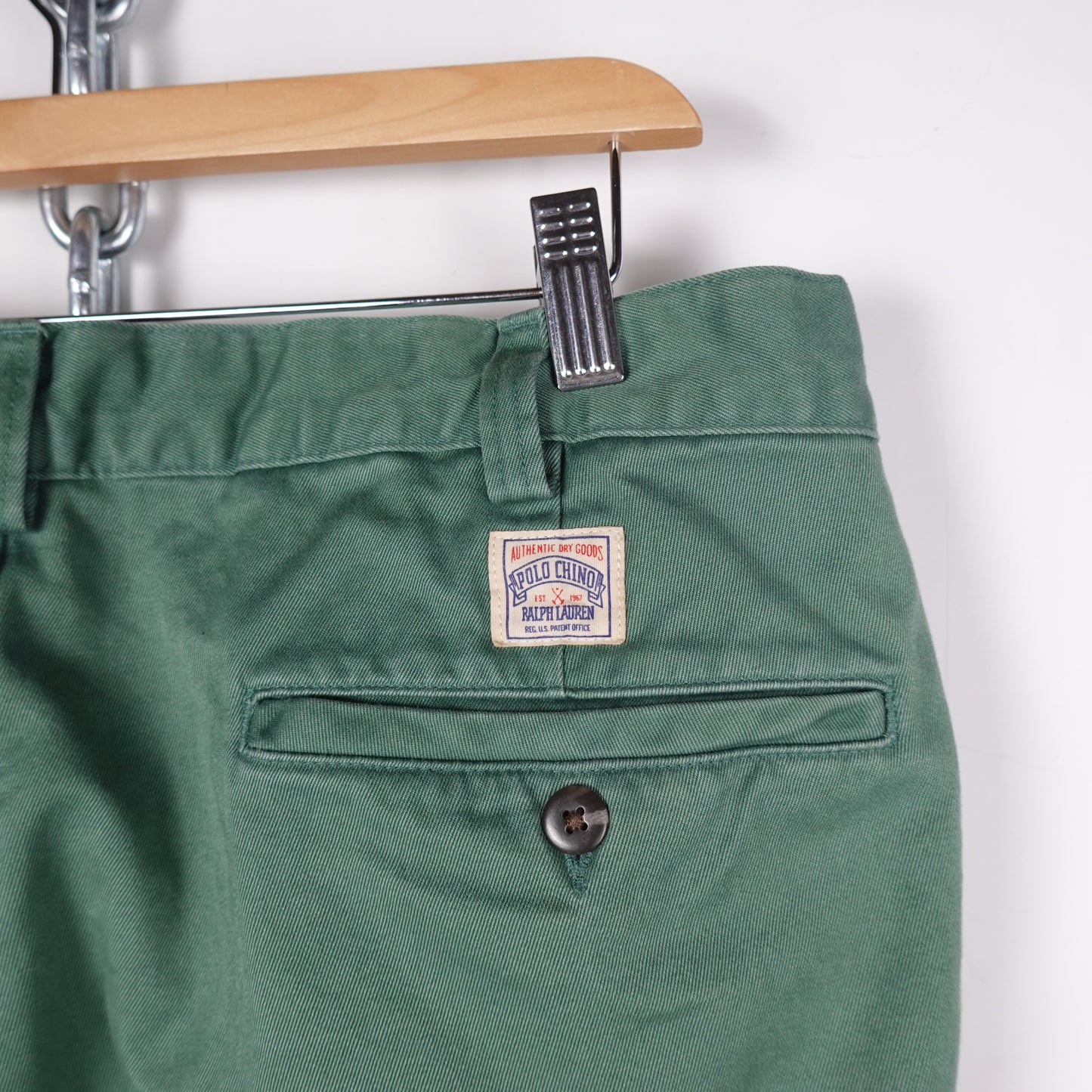 Polo RL Green Chino Pant - Size 36