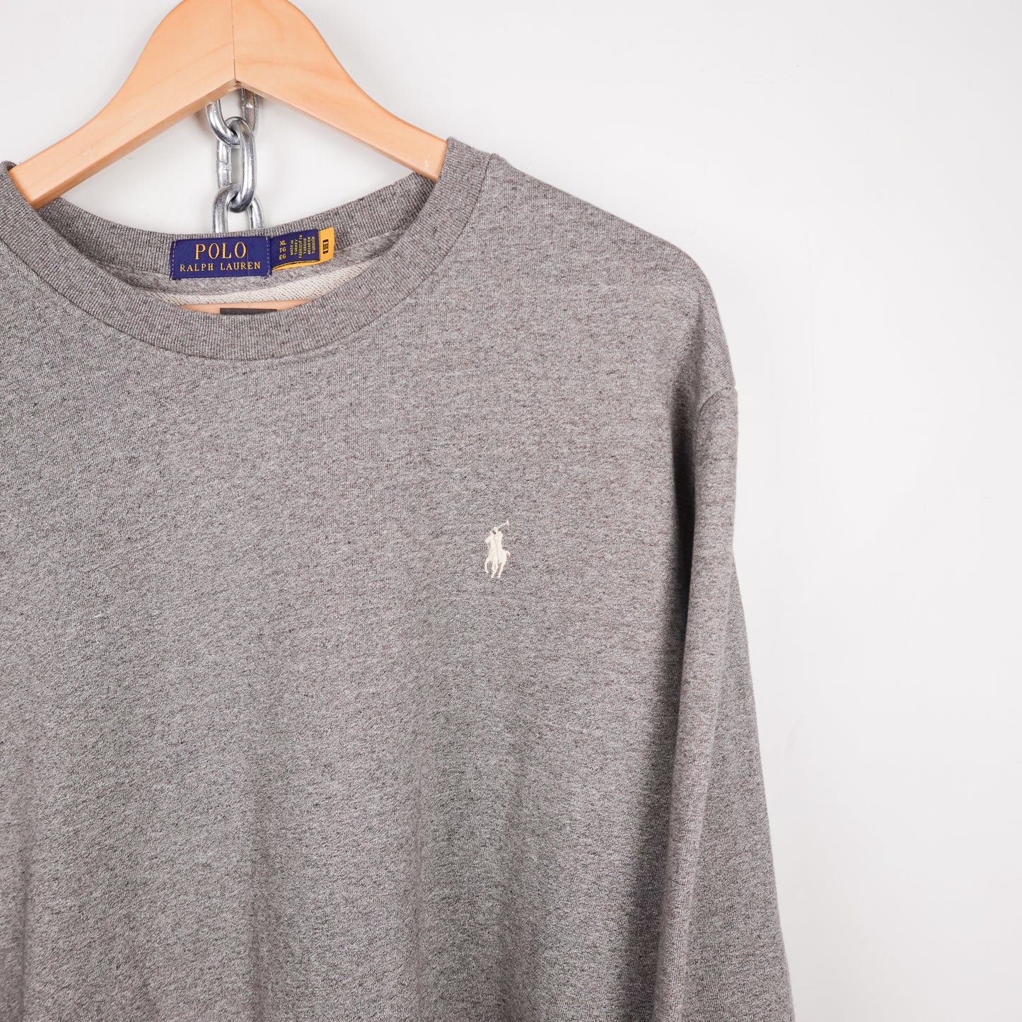 Polo RL Grey Crewneck - Size XL