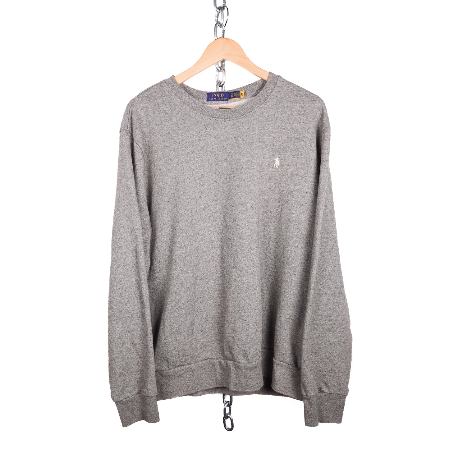 Polo RL Grey Crewneck - Size XL