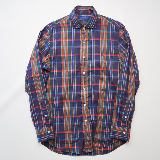 Polo Plaid Button Up - Size M
