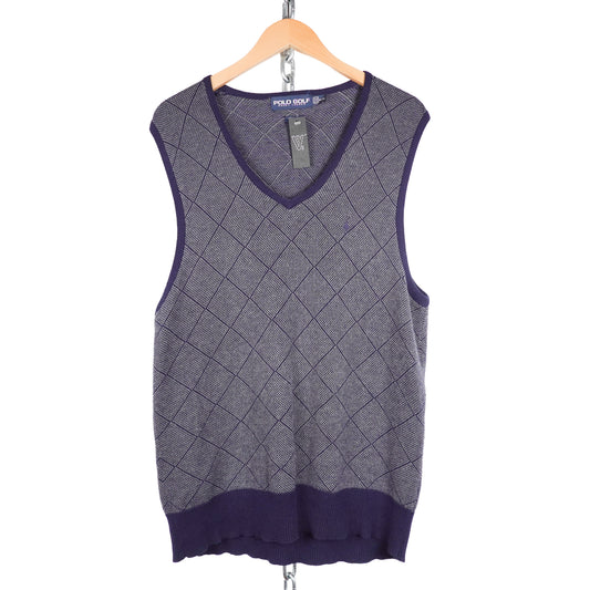 Polo RL Golf Sweater Vest - Size M