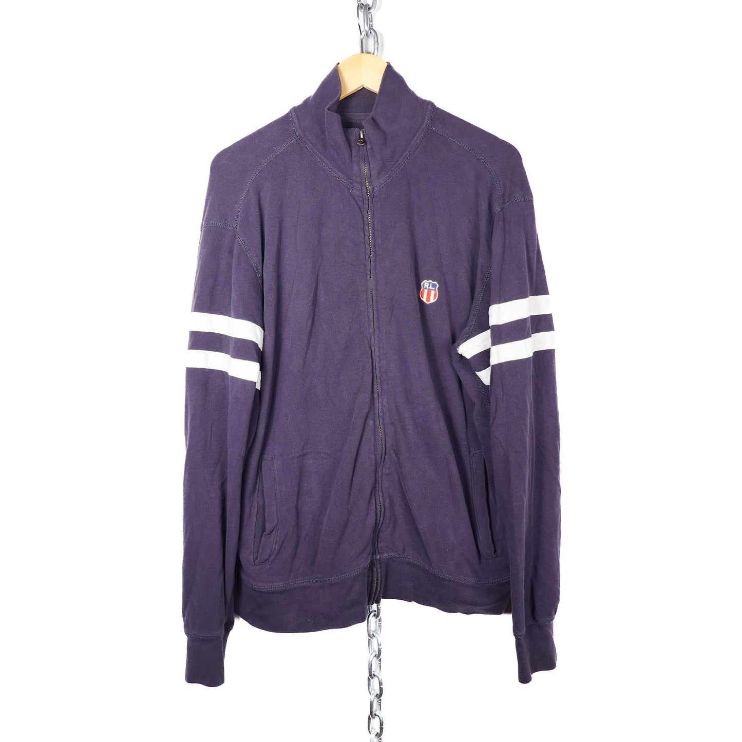 Polo Jeans Company Zip Up Sweater - Size XL