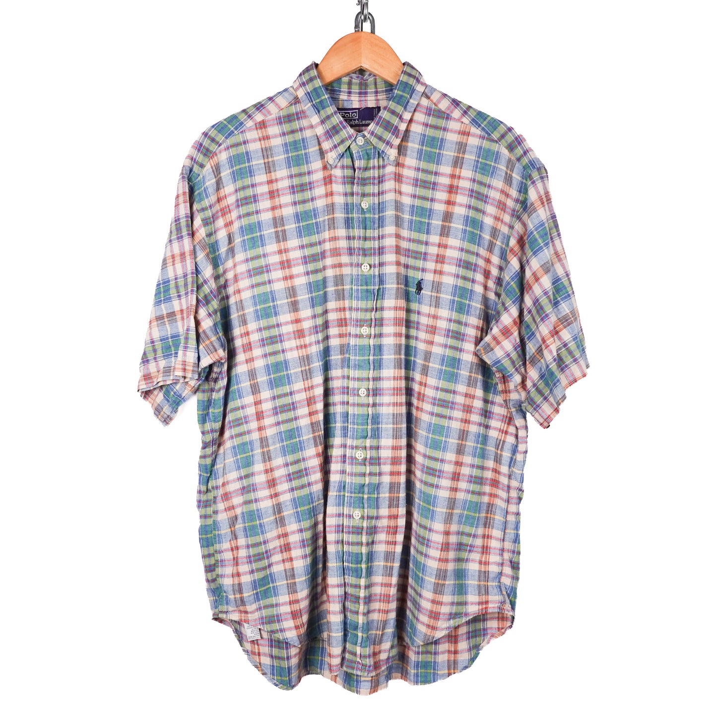 Vintage Polo RL Colour SS Button Up - Size XL