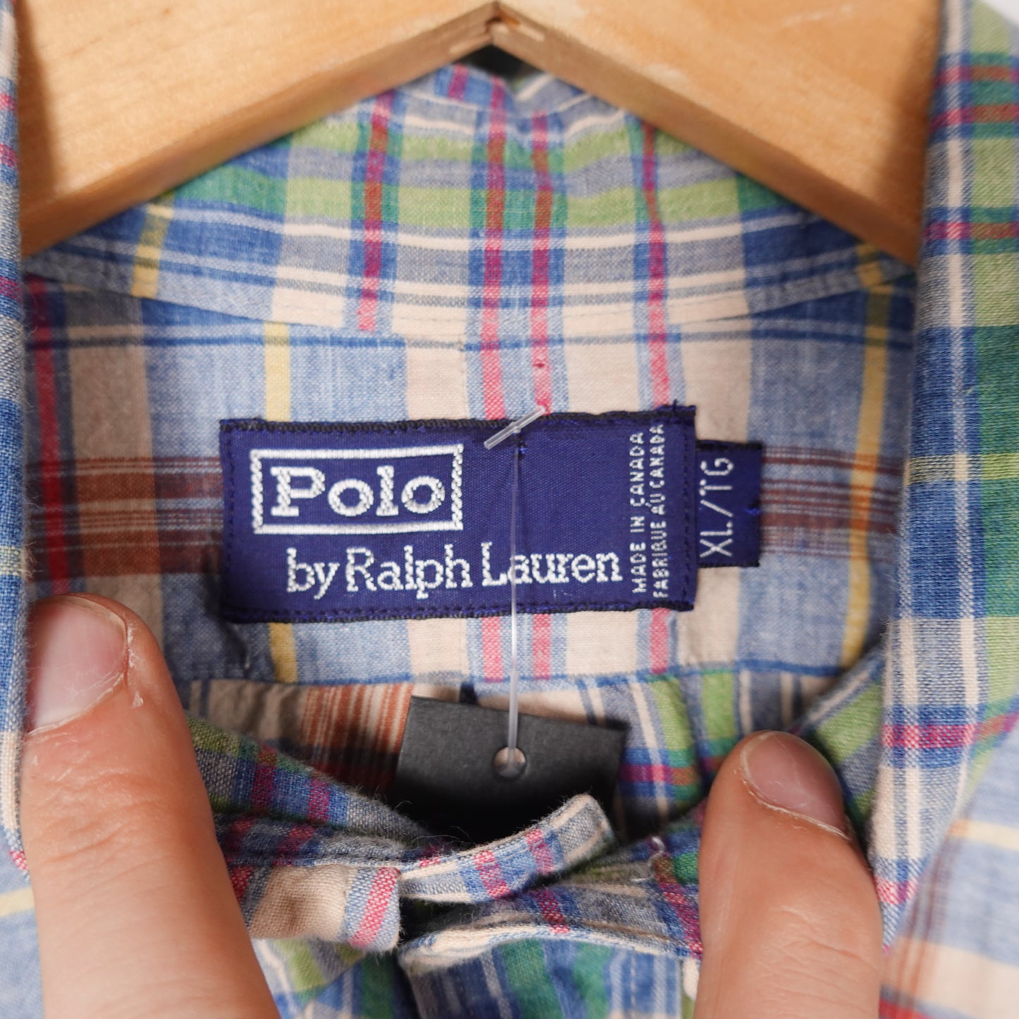 Vintage Polo RL Colour SS Button Up - Size XL