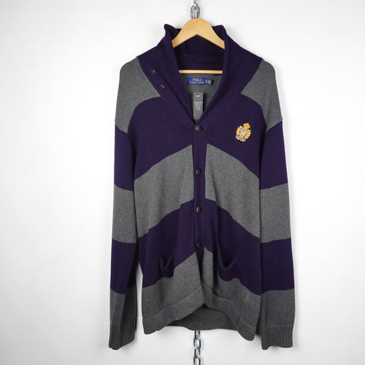 Polo RL Knit Cardigan Sweater - Size XL