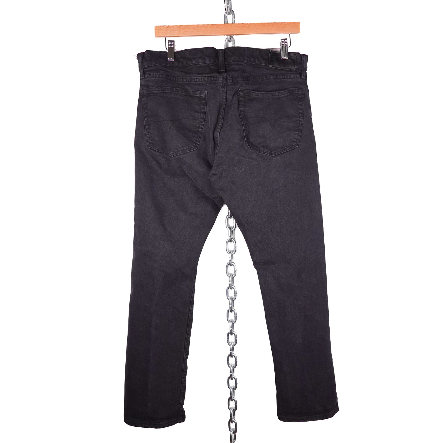 Polo RL Black Slim Denim Pants - Size 34