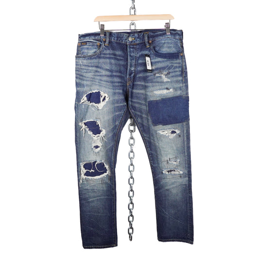 Polo RL Repair Denim Pants - Size 34
