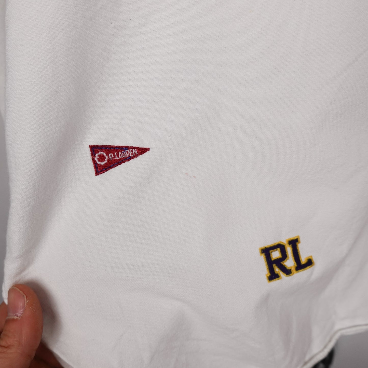 Polo RL Flag Button Up - Size L