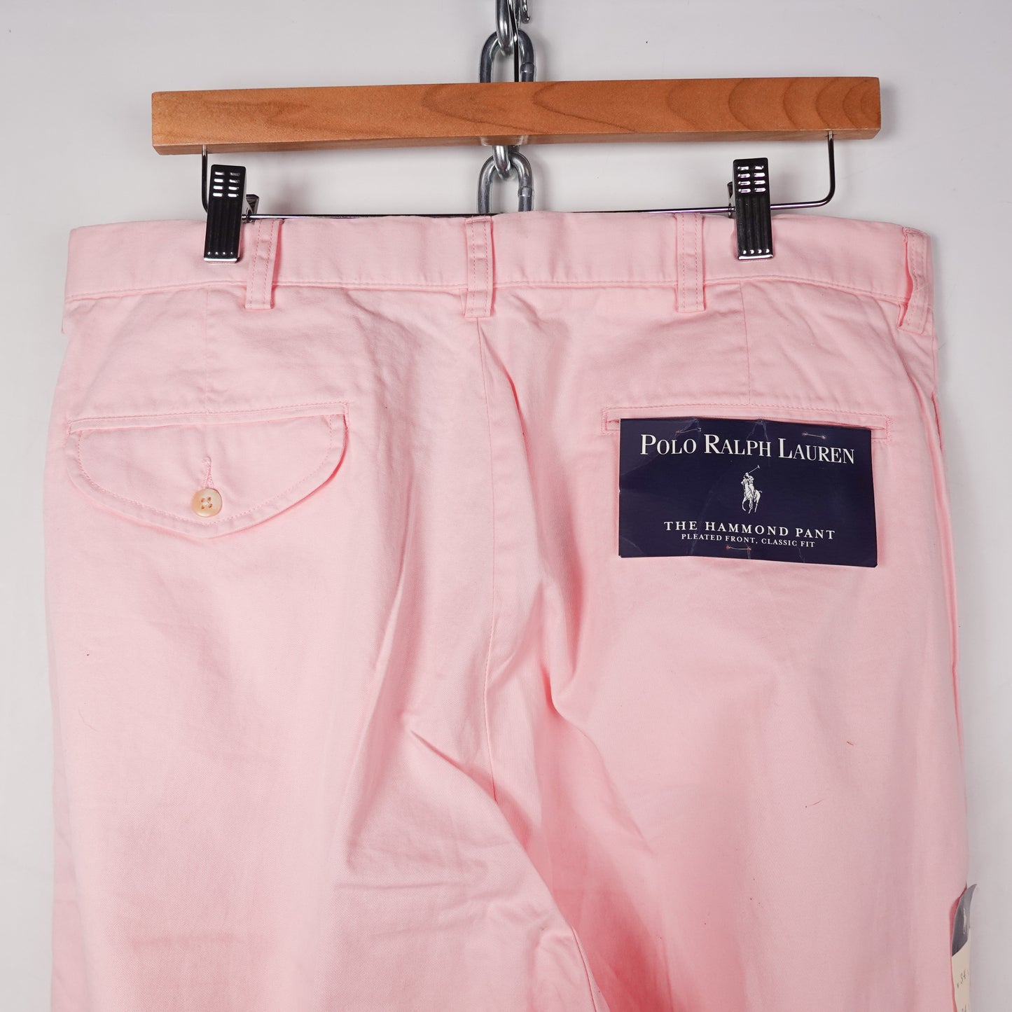 Polo RL Pink Chino Pant - Size 34