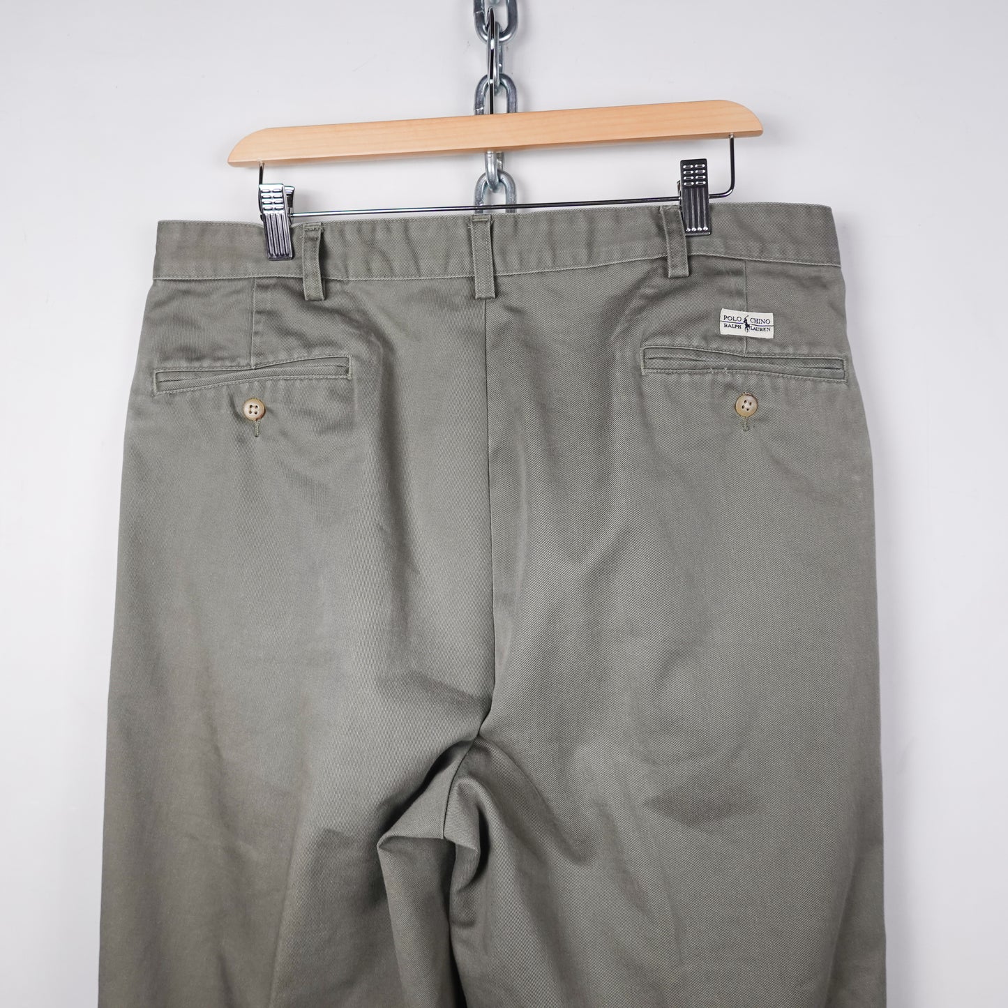 Polo RL Green Chino Pants - Size 34