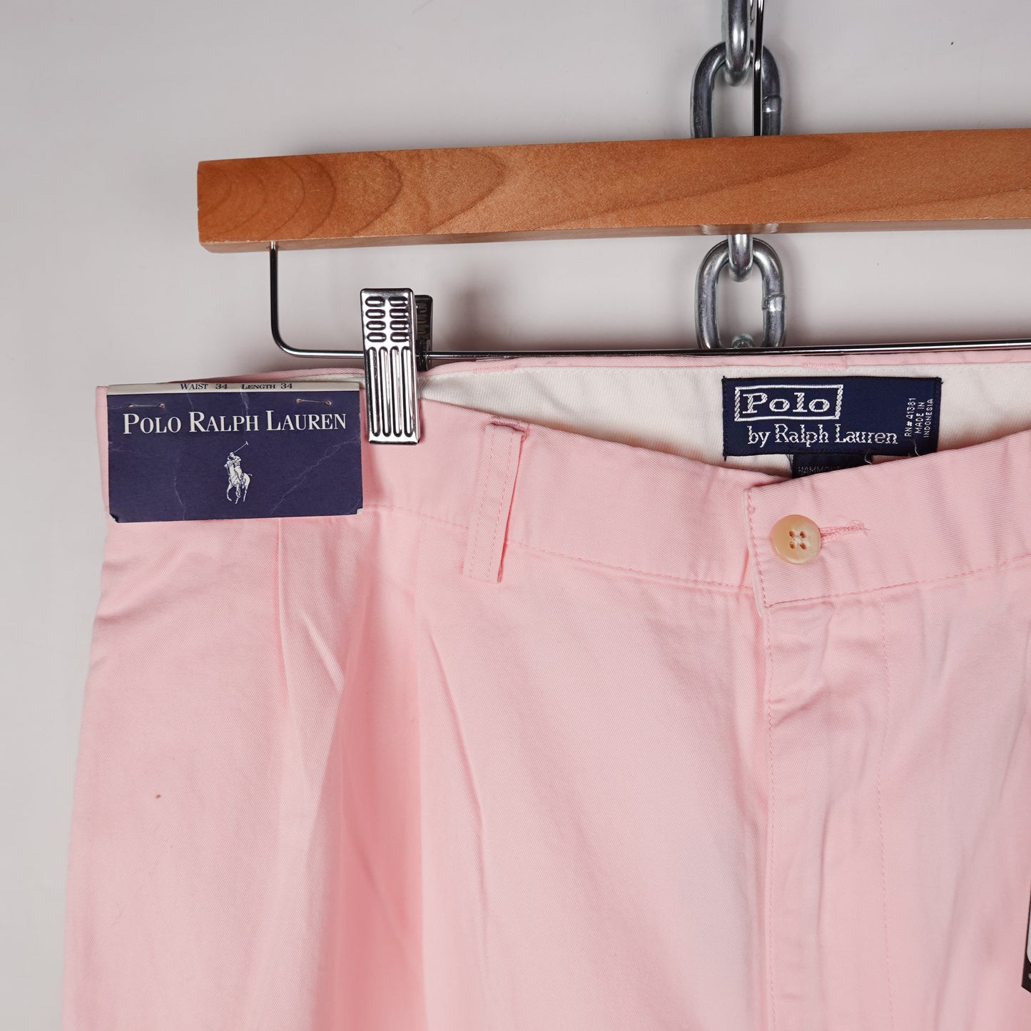 Polo RL Pink Chino Pant - Size 34