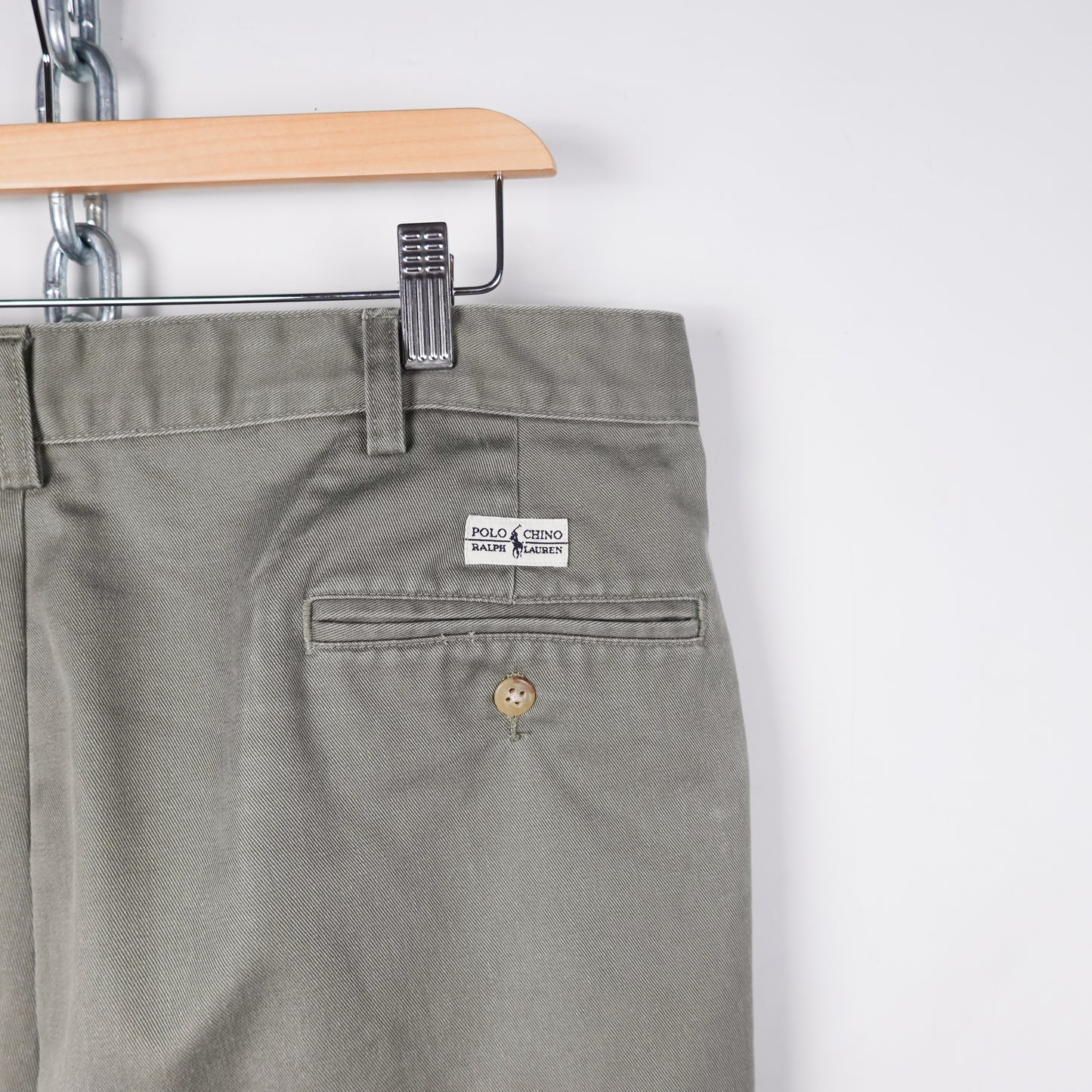 Polo RL Green Chino Pants - Size 34