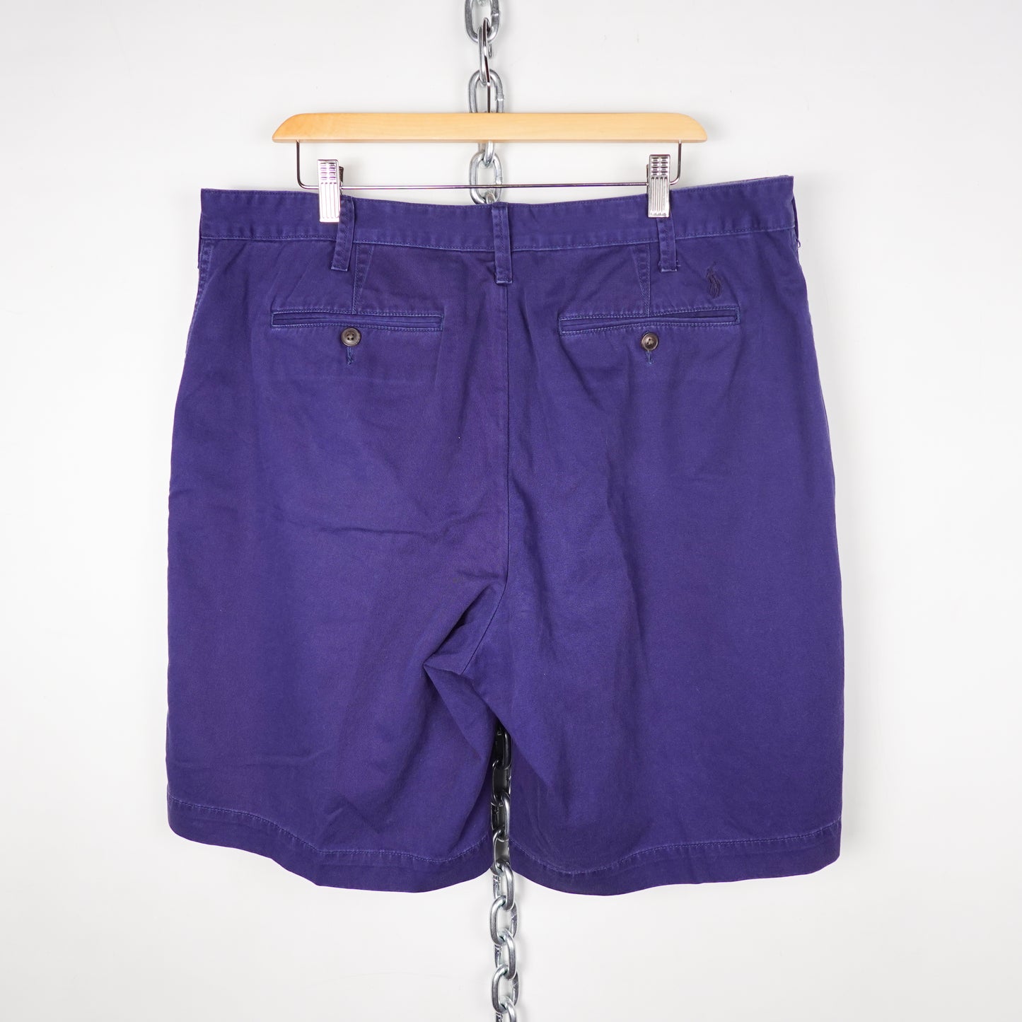 Polo RL Navy Chino Shorts - Size 36