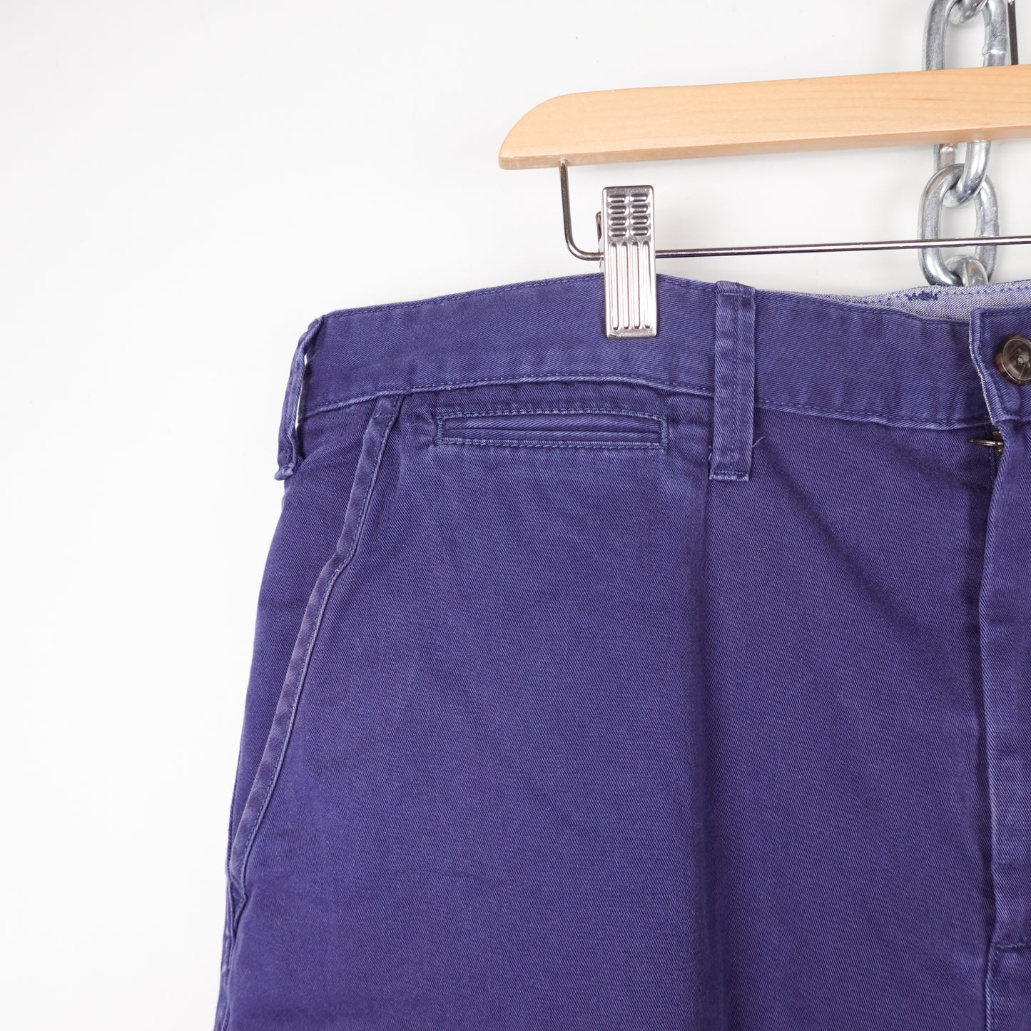 Polo RL Navy Chino Shorts - Size 36