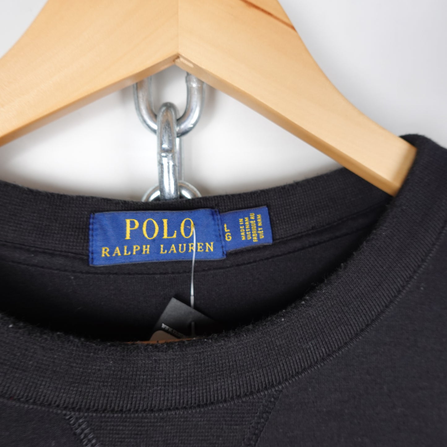 Polo RL Gold Crown Crest Crewneck - Size L