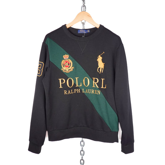 Polo RL Gold Crown Crest Crewneck - Size L