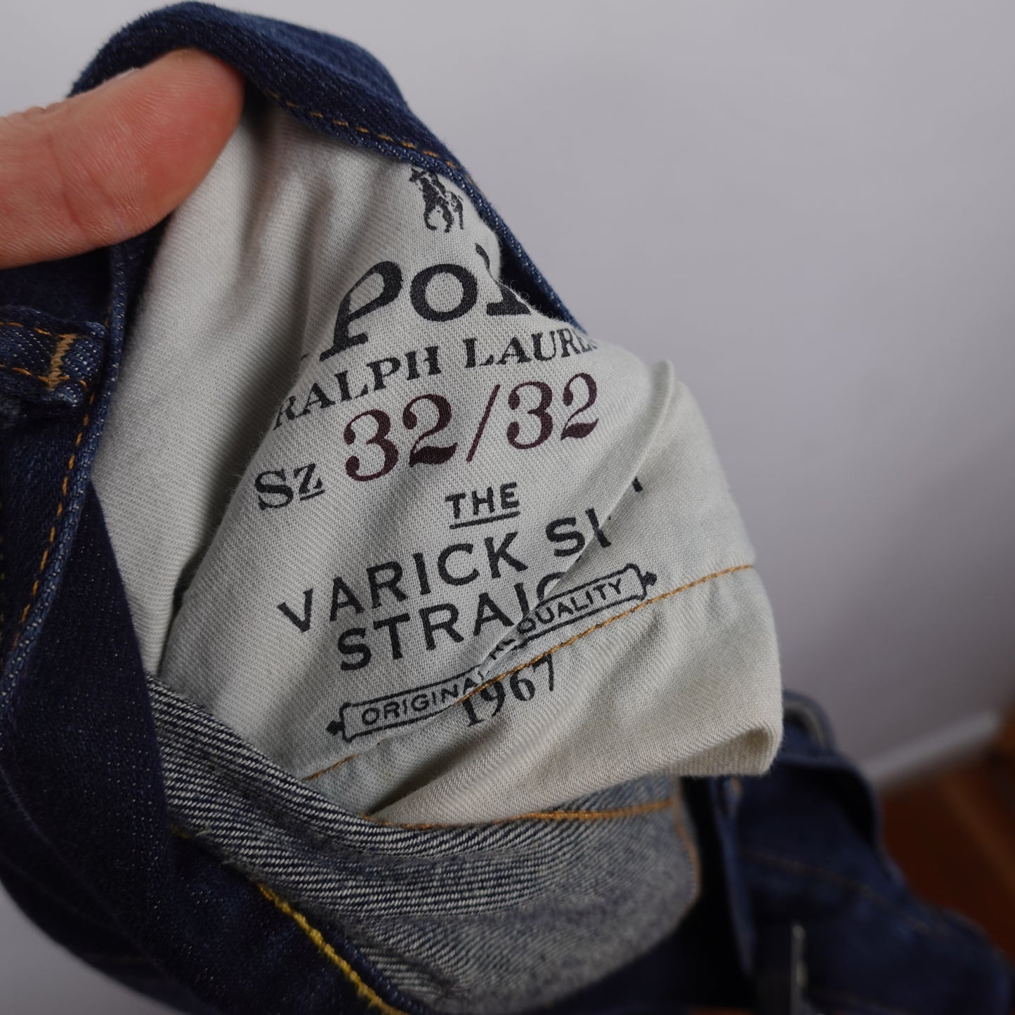 Polo RL Varick Slim Straight Pant - Size 32