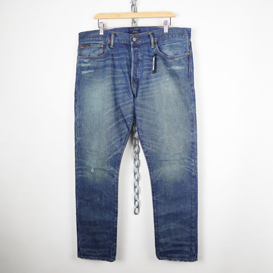 Polo RL Blue Denim Pant - Size 36