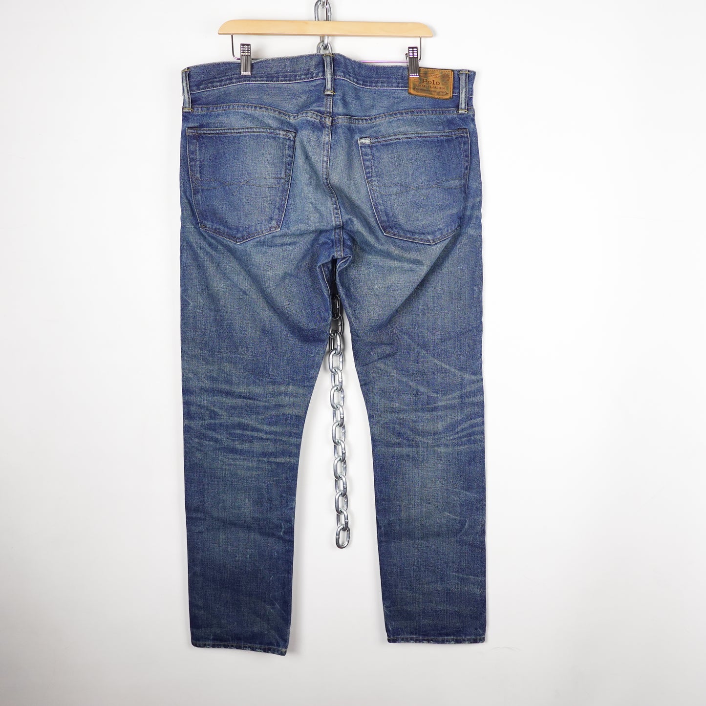 Polo RL Blue Denim Pant - Size 36
