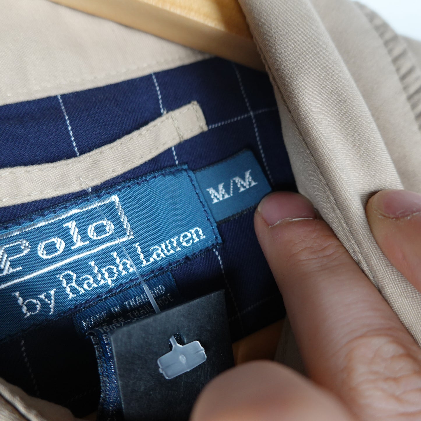 Polo RL Tan Harrington Jacket - Size M