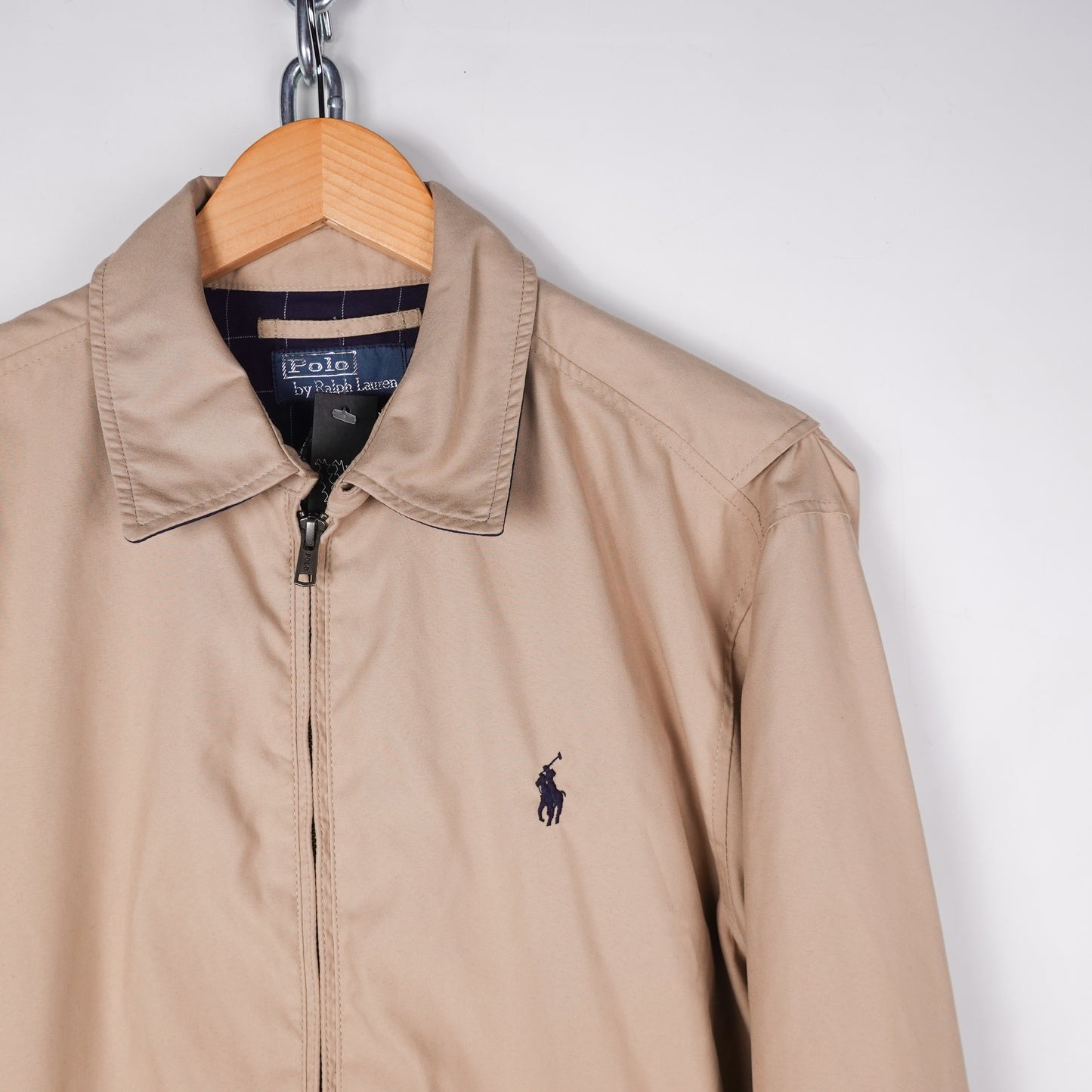 Polo RL Tan Harrington Jacket - Size M