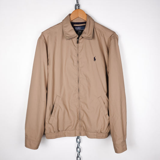 Polo RL Tan Harrington Jacket - Size M