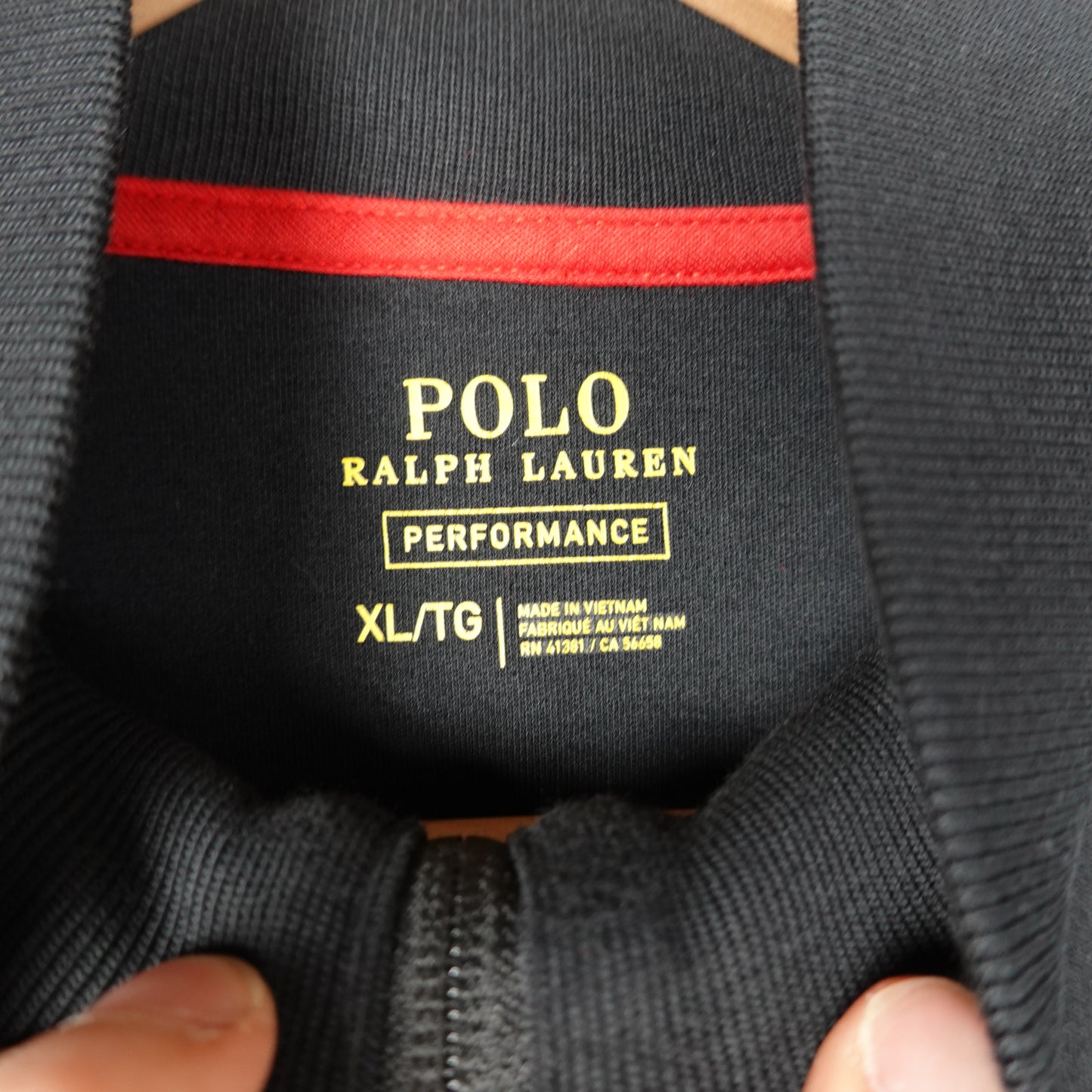 Polo RL Performance Zip Sweater - Size XL