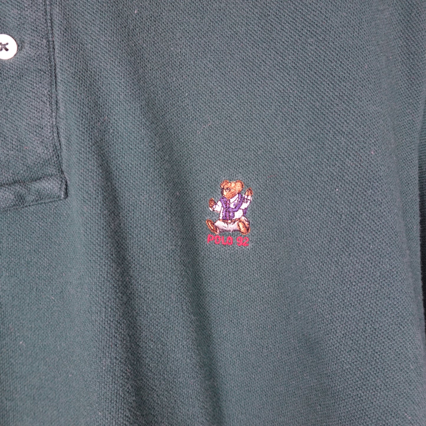 1992 Polo RL Bear Shirt - Size L