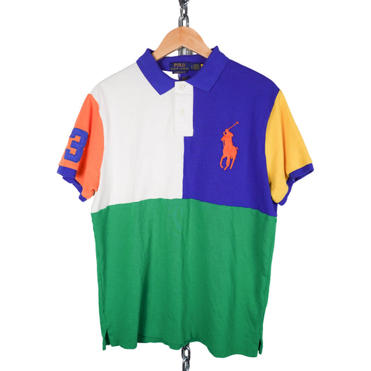 Polo RL Colour Block Shirt - Size L