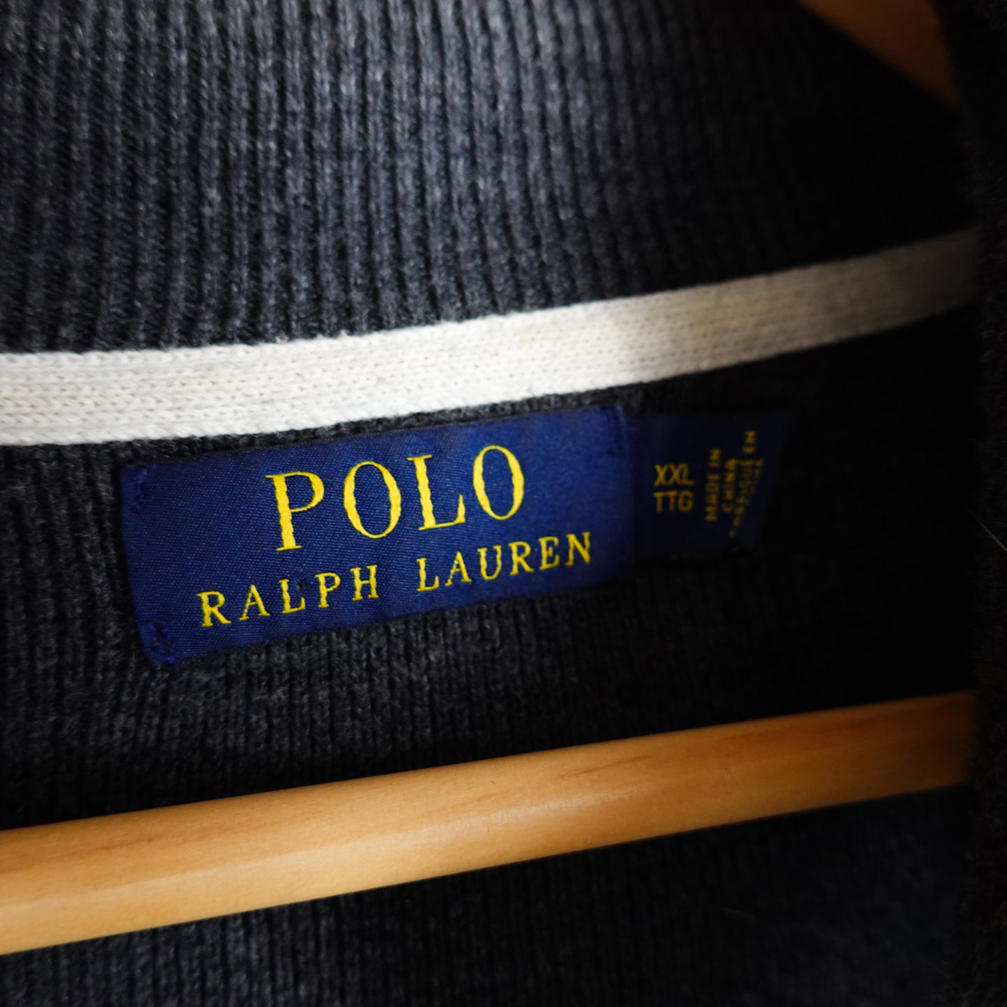 Polo RL 1/4 Zip Up - Size XXL