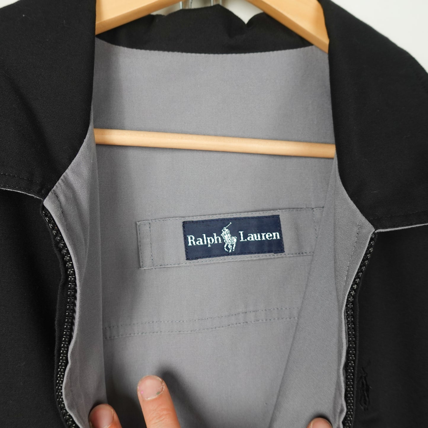 Vintage Polo RL Reversible Harrington Jacket - Size L