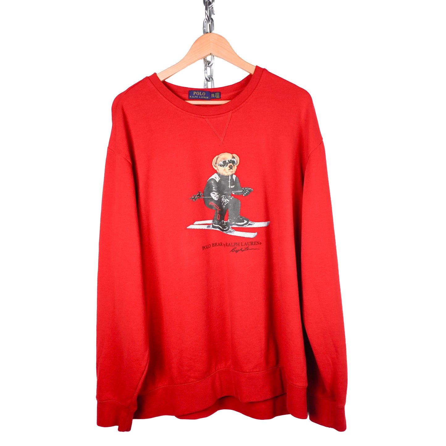 Polo RL Ski Bear Crewneck - Size XXL