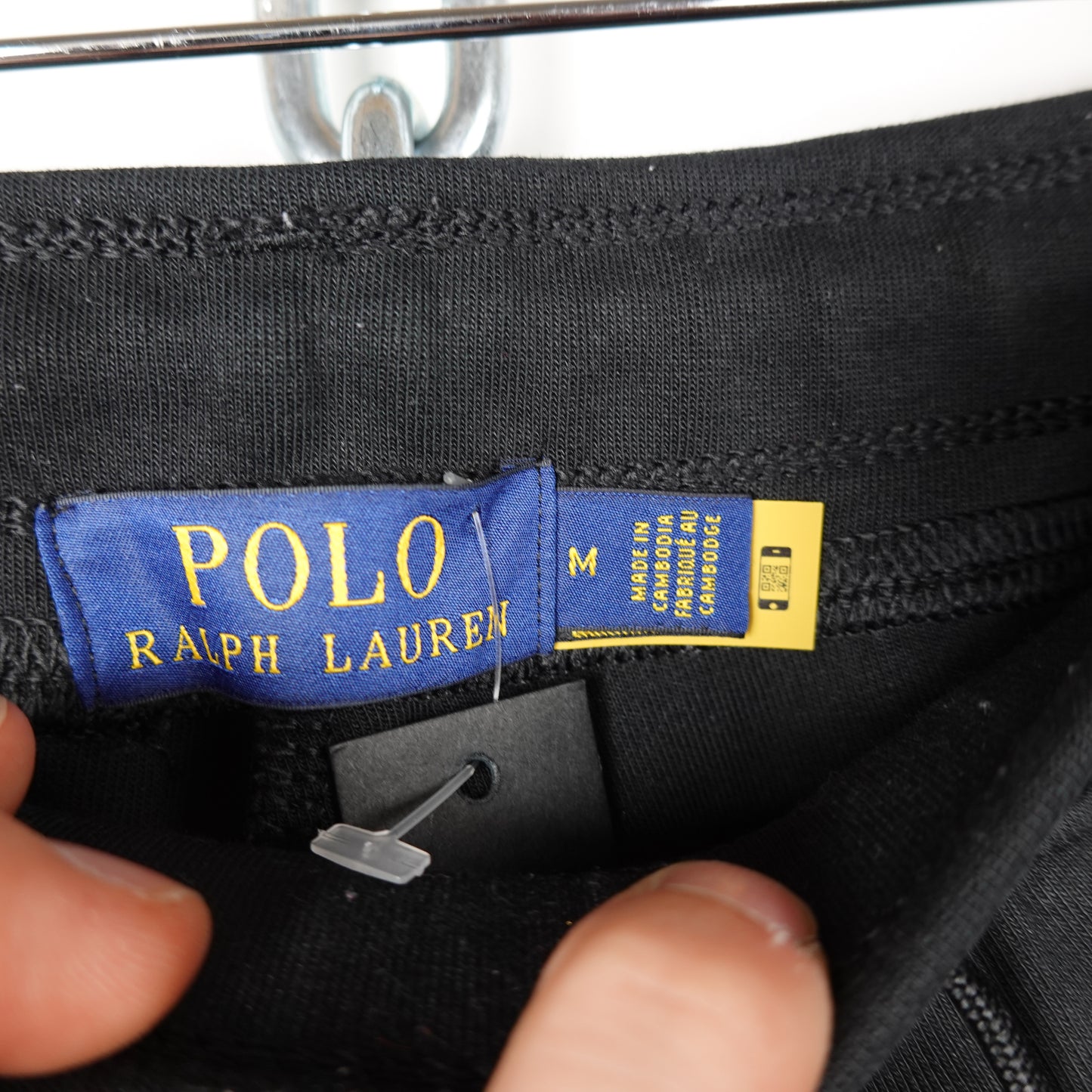 Polo RL Black Sweatshort - Size M