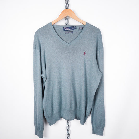 Polo RL V Neck Sweater - Size L