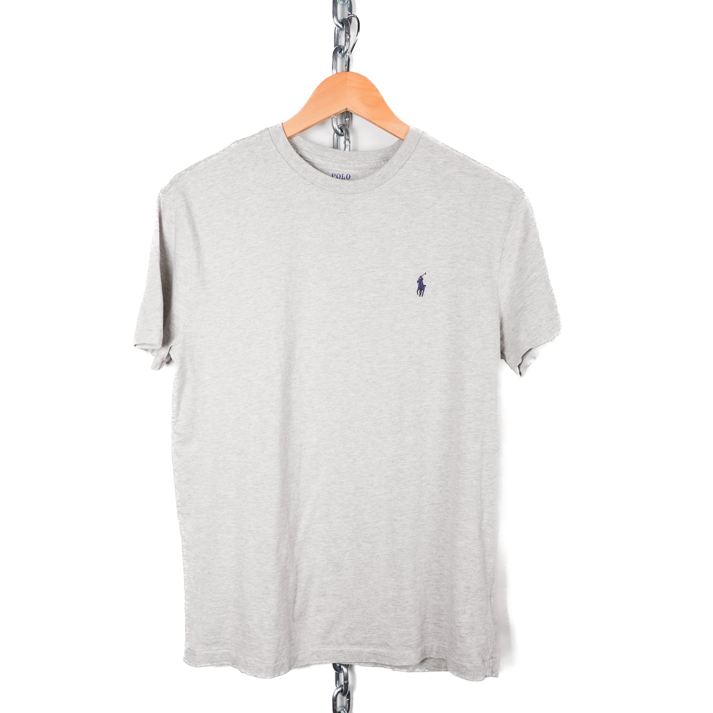 Polo RL Light Grey Tee - Size S