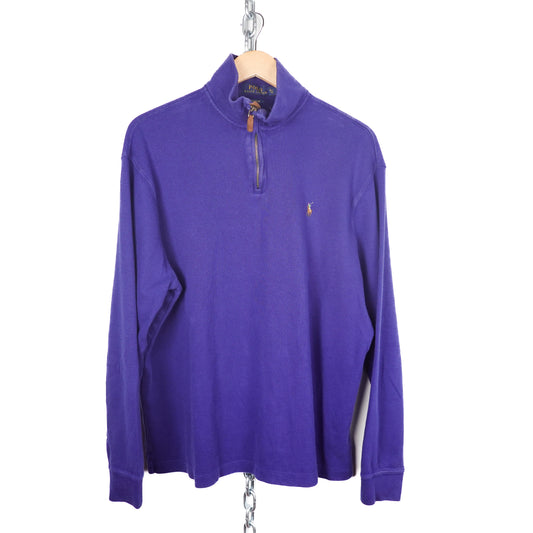 Polo RL 1/4 Zip Sweater - Size XL